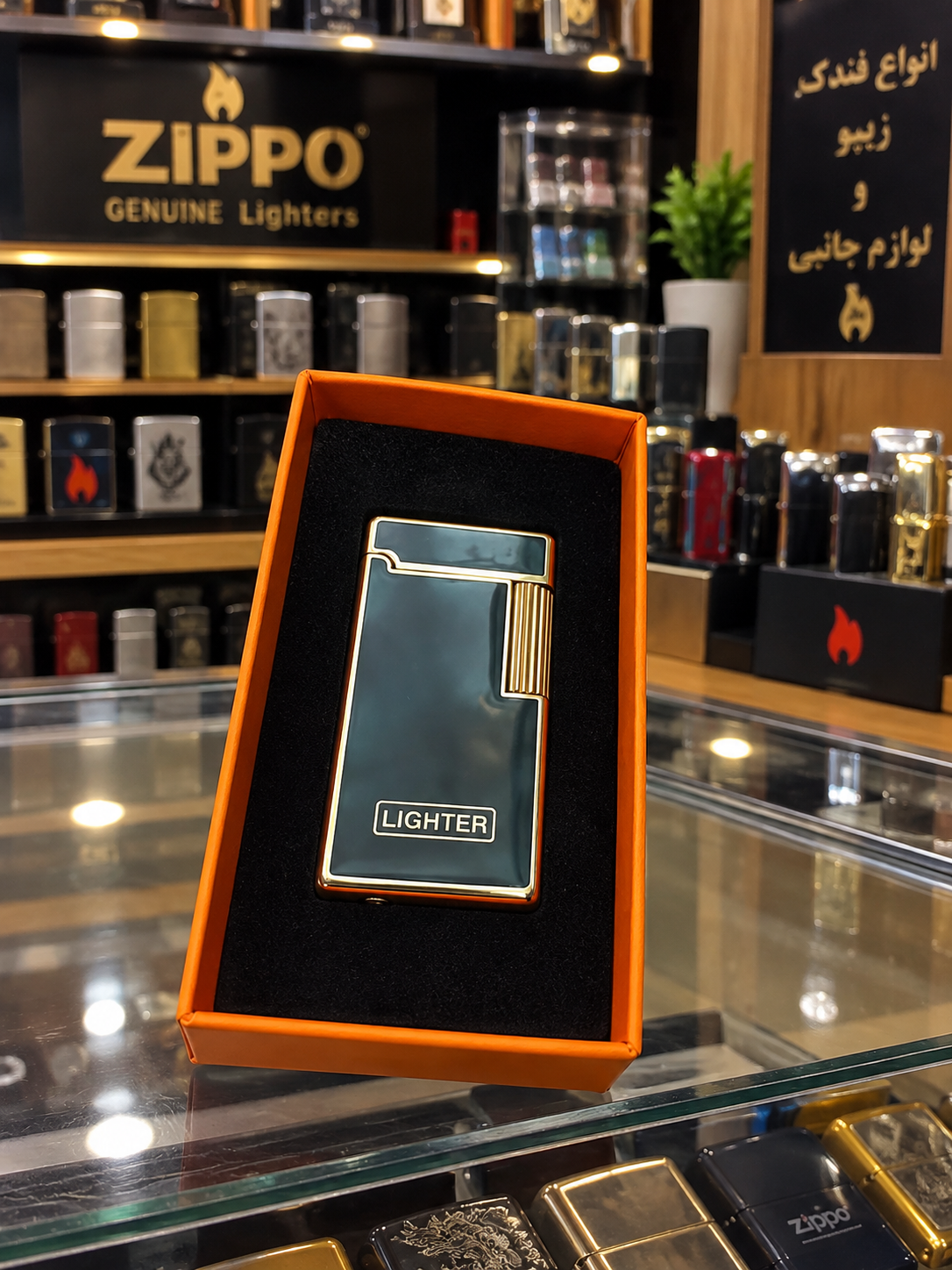 فندک گازی طرح مایون مارک لایتر